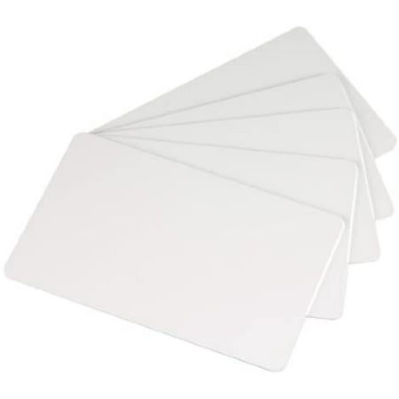 Pack Of 10 Premium Red PVC Cards - CR80 30 Mil Blank Credit Card Size For ID Printers