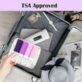 thumbnail image 6 of MateeyLife 17PCS Travel Bottles for Toiletries, TSA Approved Travel Size Containers, Leak Proof Travel Containers for Toiletries, Silicone Travel Kit for Shampoo, Conditioner, Lotion & Creams Purple, 6 of 7