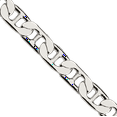 thumbnail image 2 of 925 Sterling Silver 3.75mm Anchor Mariner Link Chain Necklace, 2 of 5