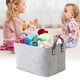 thumbnail image 3 of Cesta de almacenamiento plegable gris Sunnimix Cesta de almacenamiento, 3 of 7
