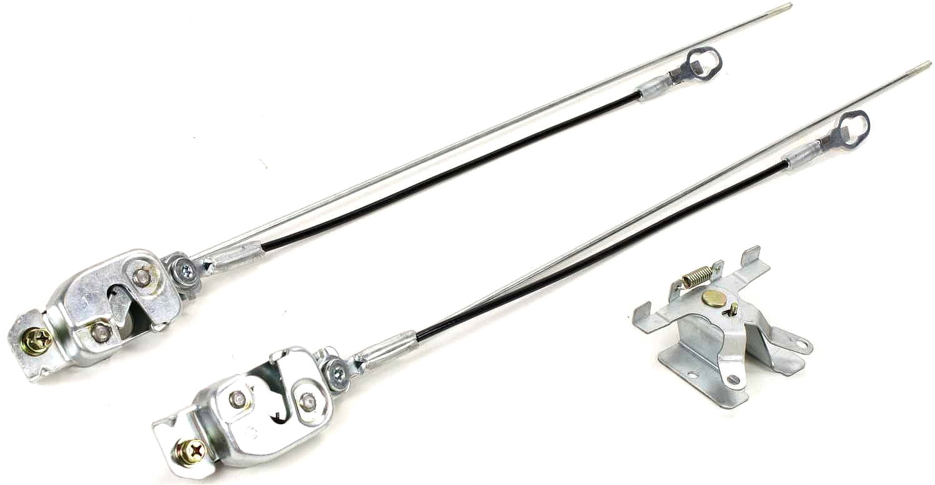 Tailgate Latch Compatible with 1990-1997 Ford F Super Duty 1987-1996 Ford F-150 1987-1996 Ford F-250 1997 Ford F-250 HD 1987-1997 Ford F-350 1988-1996 Ford F53 1988-1994 Ford F59 Steel