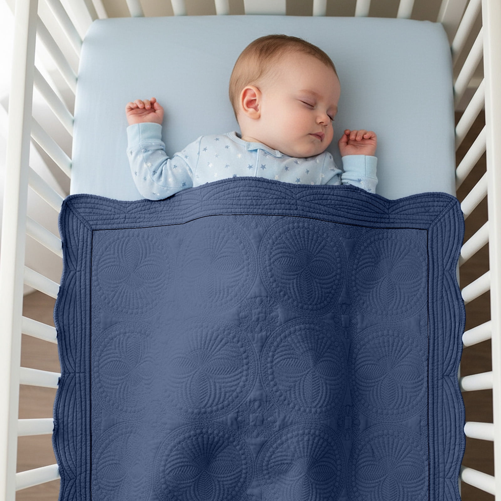 Cotton Quilted Blanket, Baby Swaddle Wrap, Air Conditioning Cover, Multi purpose Throw, Soft Nap Blanket, Home Travel毯子