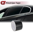 thumbnail image 3 of Cinta de rayas 10mx60mm Rayas de coche Calcomanías de rayas para motocicleta y barco Rayas DIY Pegatinas Negro brillante 1 Pc, 3 of 7