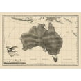 thumbnail image 2 of Freycinet 24x18 Black Ornate Wood Framed with Double Matting Museum Art Print Titled - Australia - Freycinet 1811, 2 of 4