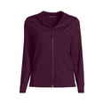 thumbnail image 3 of Lands' End Women's SunShade UPF 50 Hooded Zip Front Rash Guard, 3 of 3