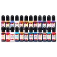 thumbnail image 1 of Ensemble de 24 Pcs d'Encre à l'Alcool Pigment en Résine Époxy Encre à Base d'Alcool 10 ml Coloration en Résine, 1 of 8
