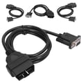 thumbnail image 3 of Diagnostic Interface, Rugged Diagnostic Extension Cable 16Pin OBD2 To RS232 DB9  for Car, 3 of 7