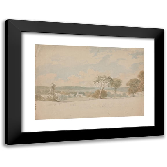 Rev. William Warren Porter 14x11 Black Modern Framed Museum Art Print Titled - Pangbourne, Berkshire