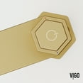 thumbnail image 4 of VIGO Nova Single Handle Single-Hole Bathroom Faucet in Matte Brushed Gold, 4 of 14