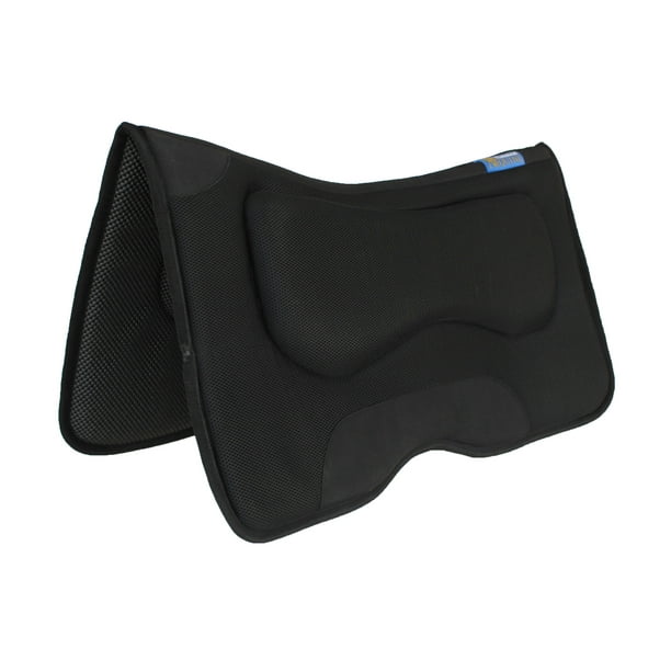 Horse SADDLE PAD Western Contoured Neoprene Shock Absorbing Saddle