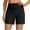Black, variant on B91xZ Women's 5 Quick Dry High Waisted Swim Board Shorts UPF 50+ Swimsuit Bottom Trunks with Liner Swimwear,White XXL