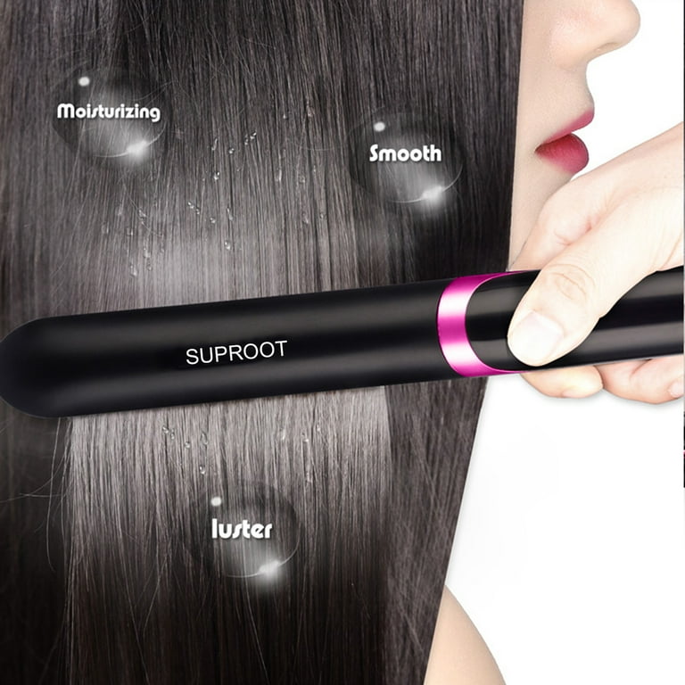 Straightener - 2 in 1 Ceramic Hair Straightener - Titanium