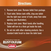 2 Tablets, Whink Toilet Bowl Cleaners, 4 Ounce