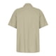 thumbnail image 3 of Designer Spring Summer Men's Casual Cotton Linen Solid Color Short Sleeve Shirts Loose Shirts3XL, 3 of 4