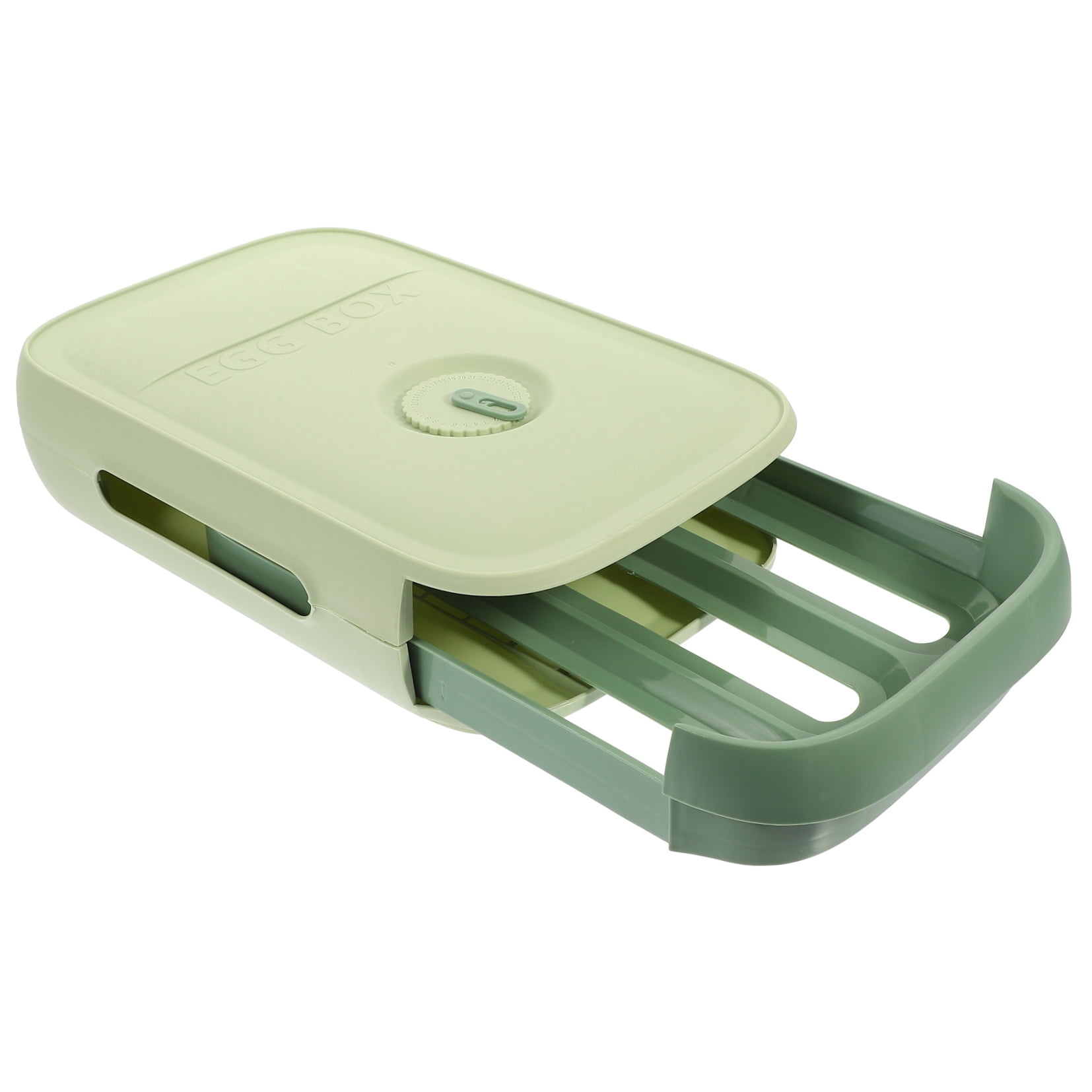 WHAMVOX  Tray Drawer Egg Carton Storage Unit Shelf with Lid