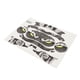 thumbnail image 4 of Pegatinas para gafas VR, pegatinas protectoras con patrón de dibujos animados ultrafinos y geniales para auriculares PICO 4 VR, calavera negra, 4 of 5