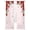 Pink, variant on Red Roses Valentine's Day Sheer Curtains 72 Inch Length 2 Panels Set, Romantic Spring Floral Voile Window Treatment Rod Pocket Curtains Sheers Drapes for Bedroom/Living Room/Kitchen 52"x72"x2