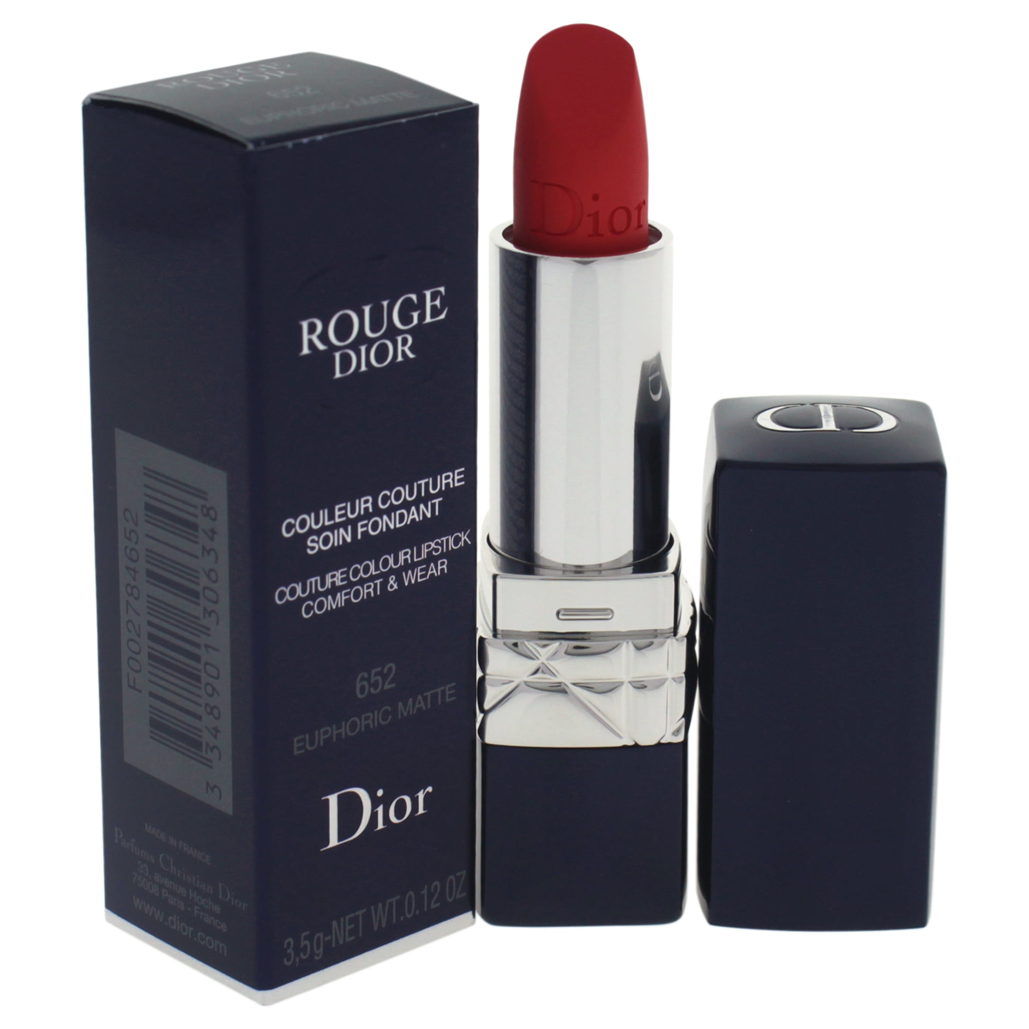 Rouge Dior Couture Colour Comfort and Wear Lipstick - # 652 Euphoric ...