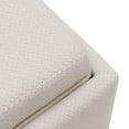 thumbnail image 7 of NPD Furniture Cameron 17" Square Fabric Storage Ottoman in Cardiff Cream, 7 of 7