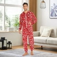 thumbnail image 3 of joogoo Elegant Tropical Floral-a3 Unisex Adults Onesies Pajamas Jumpsuits S, 3 of 7