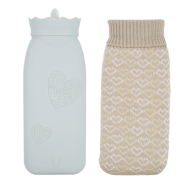 Bolsa de agua caliente de punto para calentar las manos y terapia de frío para el hogar y la oficina