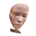 thumbnail image 2 of Makeup Practice Mannequin Head With Stand Painting Accessories Reusable Style B, 2 of 8