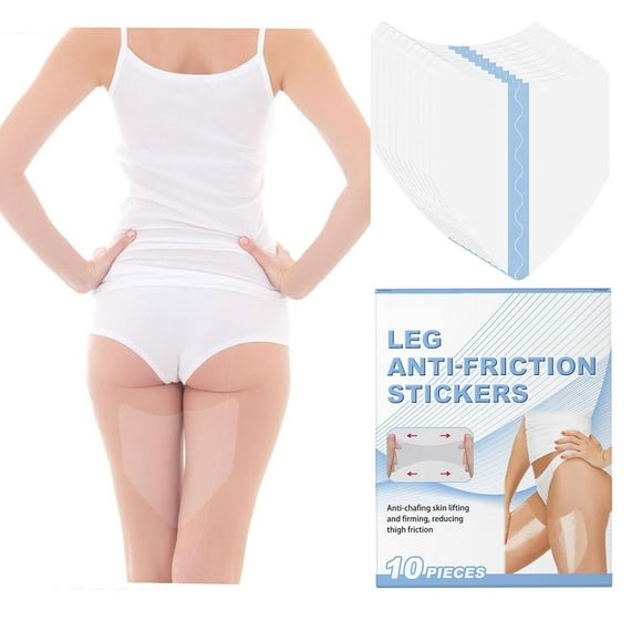 leg Patches, thigh Lift straps, transparent anti-friction patches, patches loose skin, multi-functional thigh anti-friction patches for daily use by men and women (10PCS)
