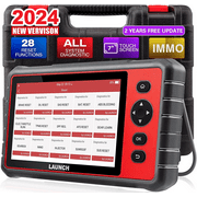 LAUNCH CRP909E OBD2 Scanner Car Diagnostic Scan Tool, OE-Level All System Diagnostic Scanner with 28 Free Maintenance Functions, IMMO, 2 Years Free Update