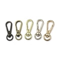 thumbnail image 1 of Hebilla de placa pequeña con cabeza de semicírculo de 2 puntos, hebilla de aleación para perro, hebilla de cadena, hebilla de metal para bolso, accesorios de hardware para equipaje, hebilla, 1 of 1