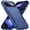 Dark Blue, variant on XPM for Google Pixel 10 / 10 Pro Phone Case, Heavy Duty Shockproof Dual Layer Drop Protection Tough Hybrid Rugged Rubber Armor Defend Cover for Pixel 10, Pixel 10 Pro (Purple)