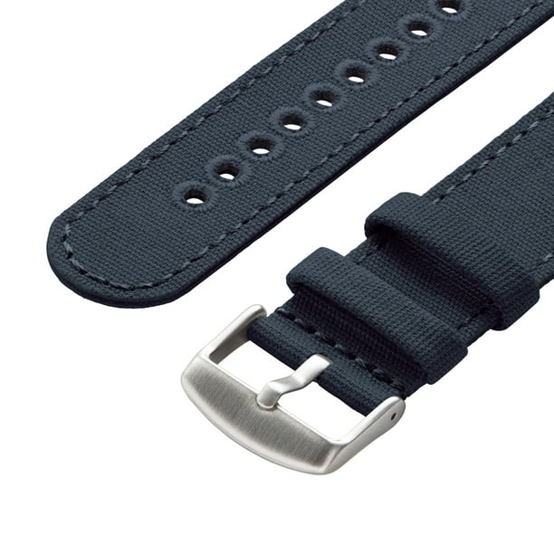Archer Watch Straps Canvas Quick Release Replacement Watch Bands Navy Blue 20mm Walmart Business Supplies