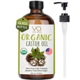 thumbnail image 1 of Aceite de ricino VITAL AFFAIR Botella de vidrio orgánico prensado en frío de 480 ml, 1 of 9