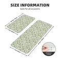 thumbnail image 2 of Yiaed Green Rabbit Kitchen Rugs Sets of 2 Kitchen Mats Cushioned Anti Fatigue Kitchen Rug Tapetes Para Cocina for Sink,Laundry Room, 2 of 6
