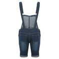 thumbnail image 7 of cllios Men's Bib Overalls Denim Regular Fit Outdoor Work Practical Jeans Jumpsuits Lounge Pocket Overalls Mens Shorts, 7 of 7