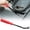 Red, variant on Car Trim Removal Tool, Glue Pry Bar with Nail Puller for Door Panels, Red 23x3cm