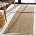 thumbnail image 2 of SAFAVIEH Natural Fiber Maisy Solid Runner Rug, Natural/Ivory, 2'6" x 16', 2 of 10