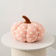 thumbnail image 4 of Xihbxyly Cojín de Calabaza de Lunares, Suave Cojín para Sofá, Relleno Muy Elástico, No Se Deshilacha Ni Se Deshilacha, Elegante Decoración para Acción de Gracias, Versátil, Tamaño 30 X 30 Cm, Fácil d, 4 of 4