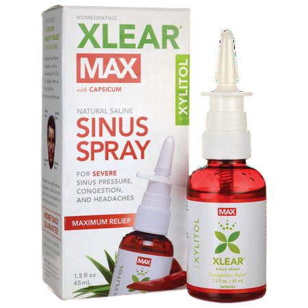 Xlear Max Sinus Spray with Xylitol 1.5 fl oz