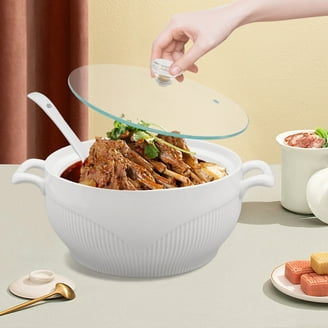 The Pioneer Woman Ceramic Soup Tureen with Ladle 3.17-Quart