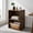 Rustic Brown, variant on Resenkos 2-Cube Adjustable Bookcase, 5-Position Shelf, Floor Standing, Brown