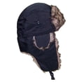 thumbnail image 2 of Best Winter Hats Toddler Soft Nylon Russian/Aviator Winter Cap (One Size) - Black, 2 of 3
