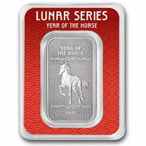 1 oz Silver Bar - 2026 APMEX Year of the Horse (TEP, Series 2)
