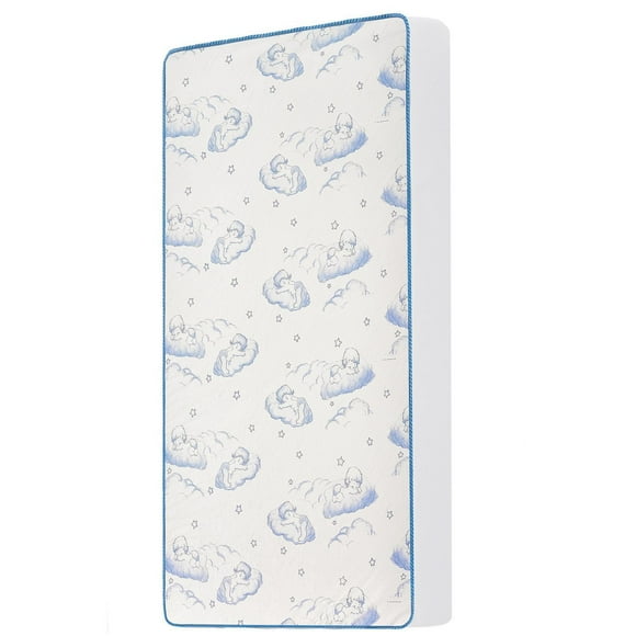 Dream On Me 6” - 2-In-1 Breathable Sweet Dreams 88 Coil Spring Crib and Toddler Bed Mattress, Model #BR-87