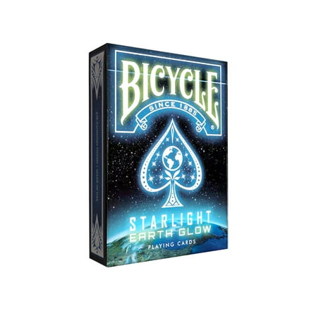 Bicycle Starlight Earth Glow Playing Cards by Collectable Playing Cards