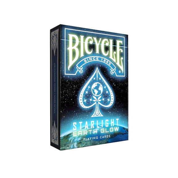 Bicycle Starlight Earth Glow Playing Cards by Collectable Playing Cards