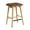 Chestnut/Warm Pine, variant on Nathan James Amalia Bohemian Swivel Bar Stool, Backless Counter Height Boucle Counter Stool with Solid Wood Legs and Upholstered Seat, White Oak Set of 2