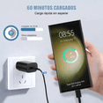 thumbnail image 4 of Cargador Rápido Tipo C De 25w Para Samsung Galaxy Con Cable negro, 4 of 5