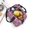 thumbnail image 5 of Easygdp Sweet Heart Premium Insulated Lunch Bag - Waterproof Oxford Cloth, Aluminum Foil Lining, Large Capacity, Front Pocket, Unisex for Work, School, Outdoor Activities, Picnics, 5 of 5