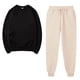 thumbnail image 2 of Puntoco Jersey De Cuello Redondo Sólido para Mujer Pantalones Deportivos Informales Conjunto Deportivo Liquidación Puntoco Puntoco-5618, 2 of 4