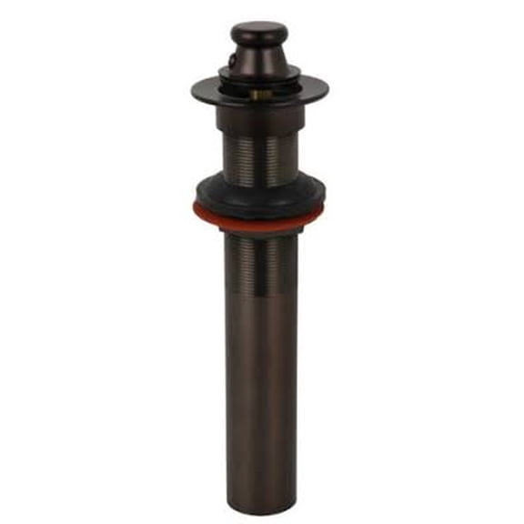Westbrass D410-12-12A Lift and Turn Lavatory Drain No Overflow Holes - Antique Bronze